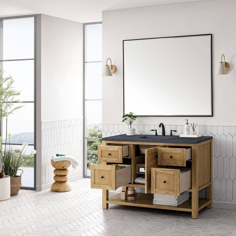 James Martin Vanities Breckenridge 48'' Single Bathroom Vanity with Top