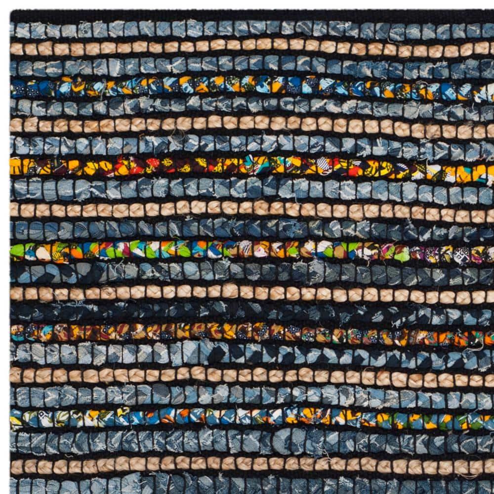 Cape Cod CAP364 Hand Woven Area Rug - Multi/Natural - 4'x4' - Safavieh.