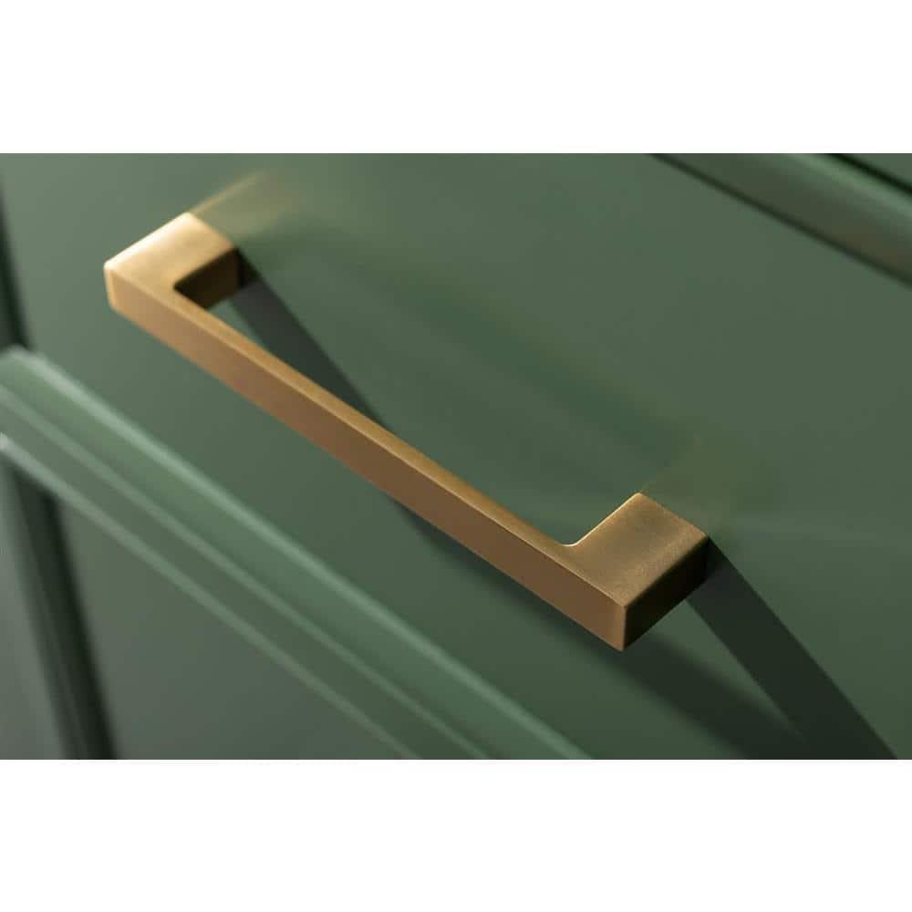 Legion Furniture 54" MDF/Veneer Wood Double Sink Vanity Cabinet - Vogue Green