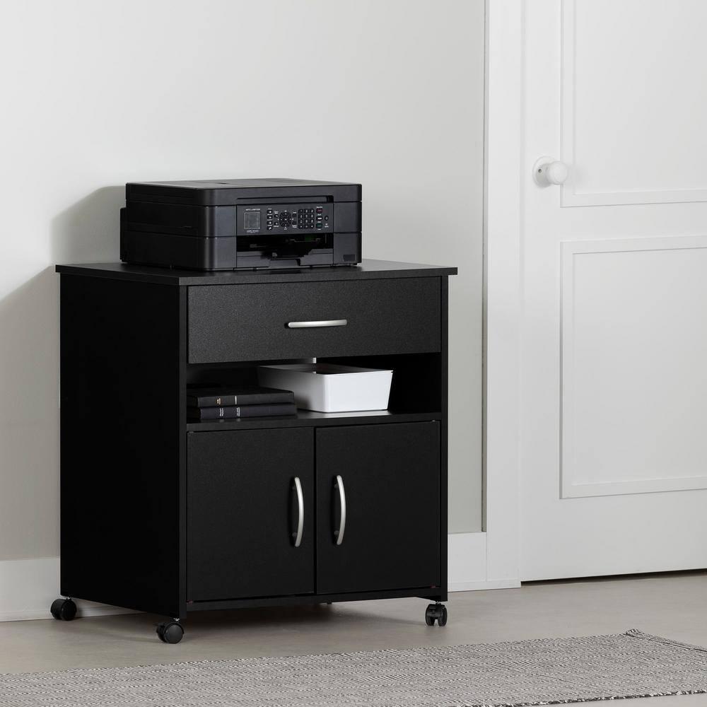 Axess 29.13'' H x 23'' W 1 Printer Stand with Wheels