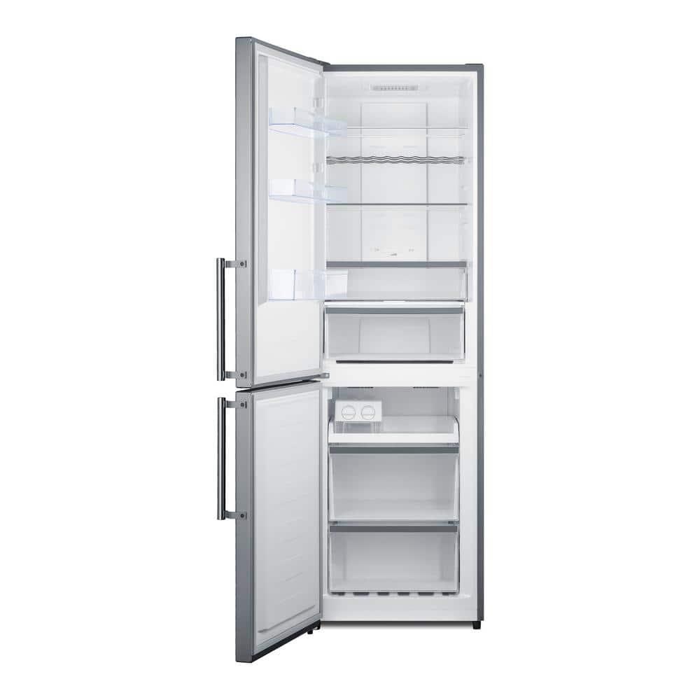 SUMMIT 24" Wide Bottom Freezer Refrigerator