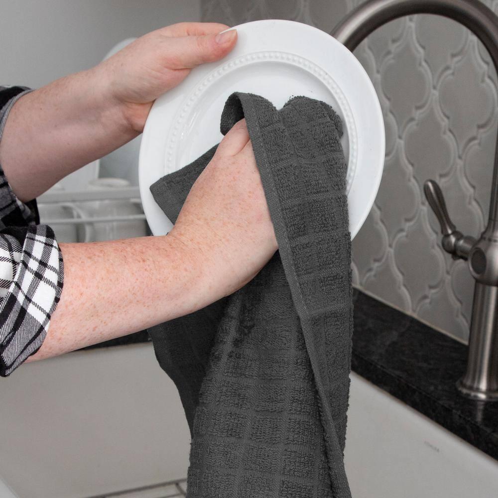 RITZ Terry Kitchen Towel and Dish Cloth Set