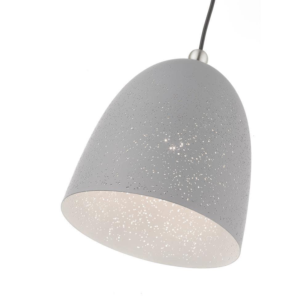 Livex Lighting Arlington 1 - Light Pendant in  Nordic Gray
