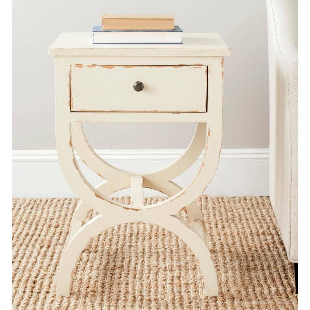 Floris End Table With Storage