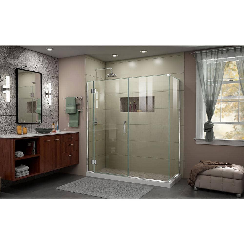 Unidoor-X 64.5 x 72Hinged Frameless Shower Door with ClearMax™ Technology