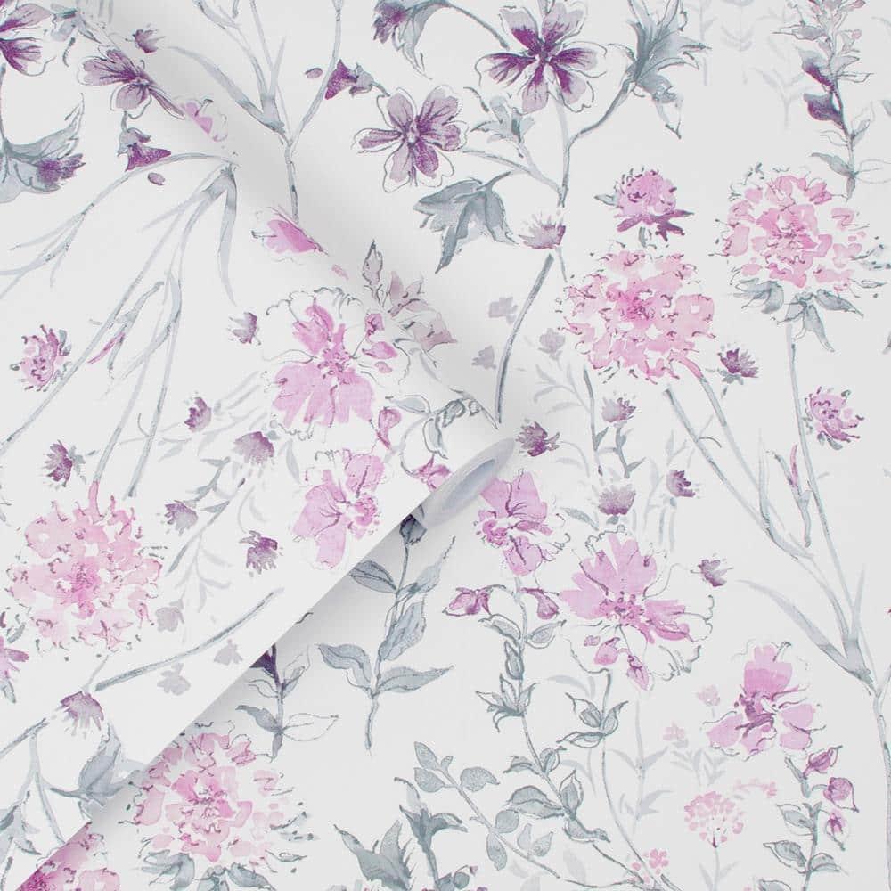 Laura Ashley Wild Meadow Wallpaper Roll