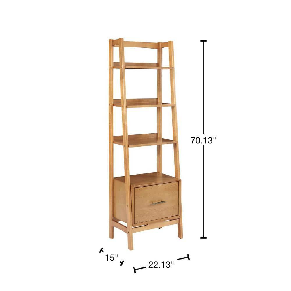 Stiles Narrow Etagere Bookcase