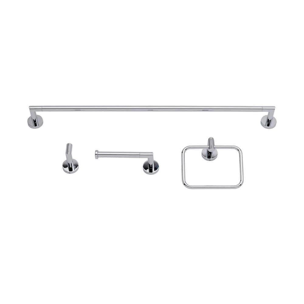 4 - Piece Bathroom Hardware Set