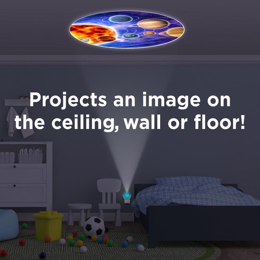 Projectables Solar System LED Plug-in Night Light, 3.5in, 2.8in – 11282