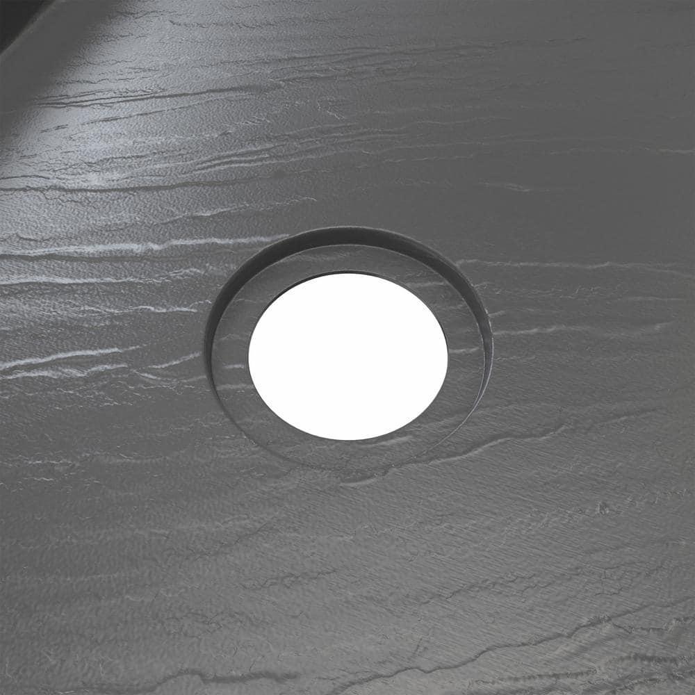 SlimLine 60" W x 32" D Single Threshold Shower Base
