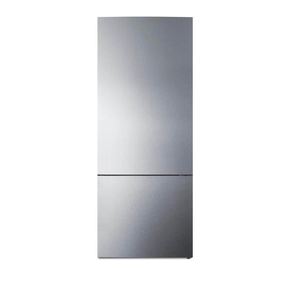 Summit Appliance 28" 14.6 Cubic Feet Energy Star Bottom Freezer Refrigerator