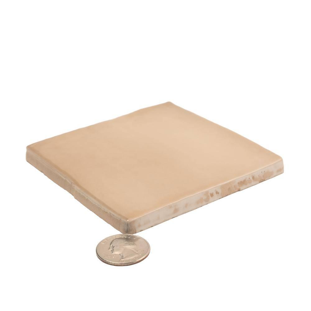 Apollo Tile Silken 3.94 in. x 3.94 in. Glossy Ceramic Square Wall and Floor Tile (6.48 sq. ft./case) (60-pack)