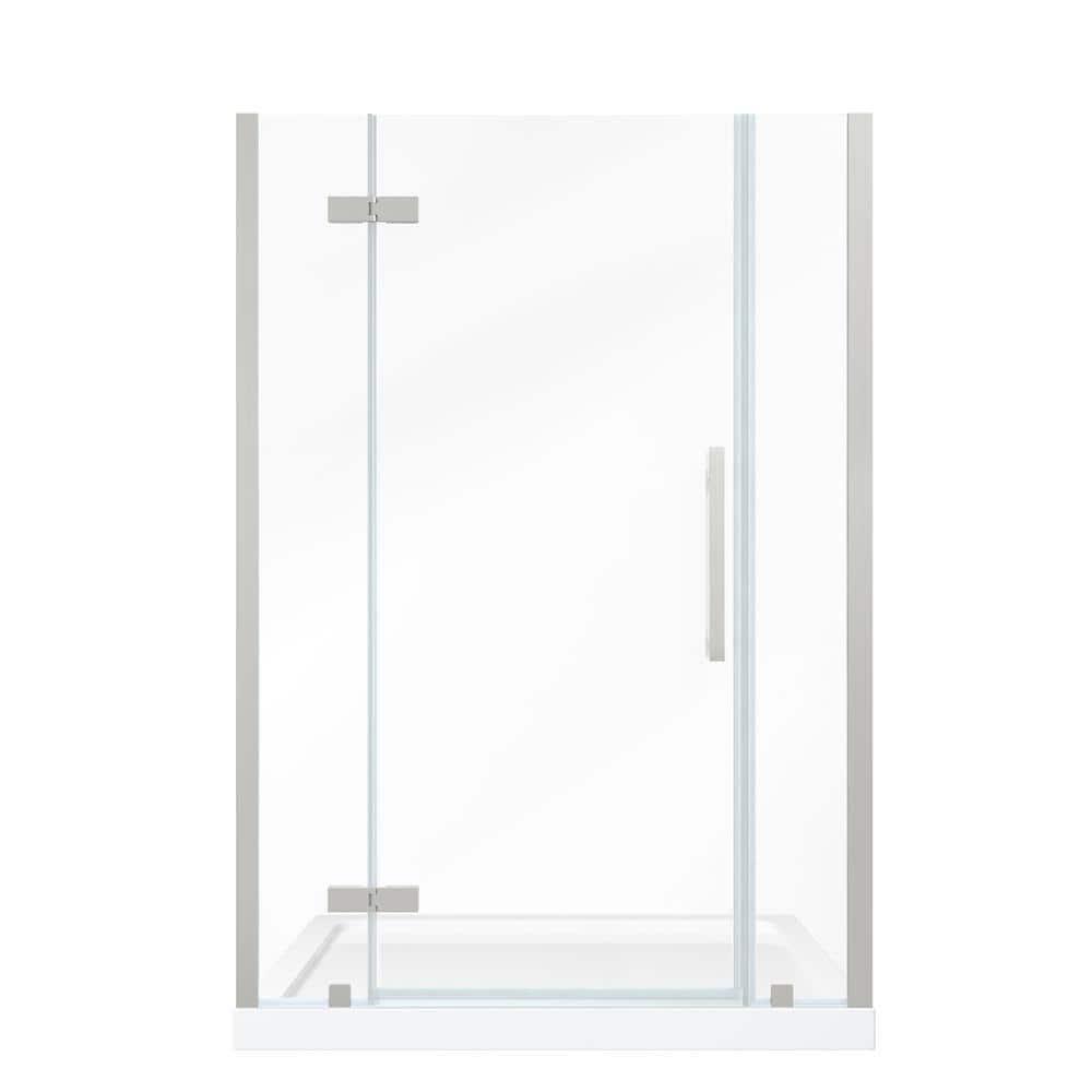Ove Decors Endless Tampa 47" W x 72" H Alcove Frameless Shower Kit, Door, 2 Panel, Base TA1330220