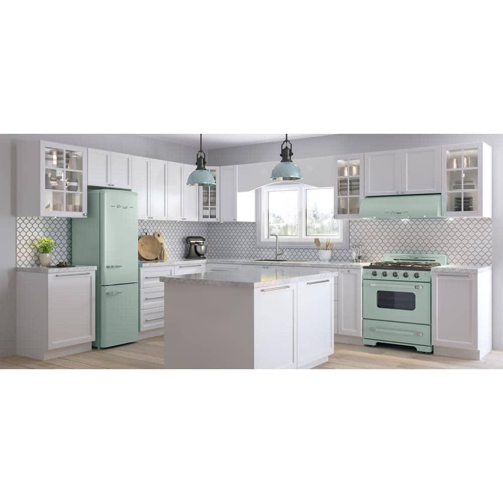 Unique Appliances Ugp-275L Ac Classic Retro 22" Wide 8.7 Cu. Ft. Energy Star Certified