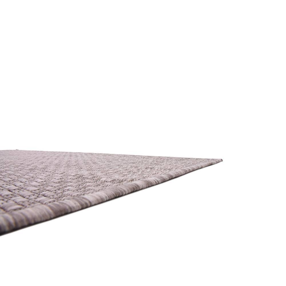 Unique Loom 4' 1 x 6' 1 Rectangle Indoor/Outdoor Solid Beige Area Rug