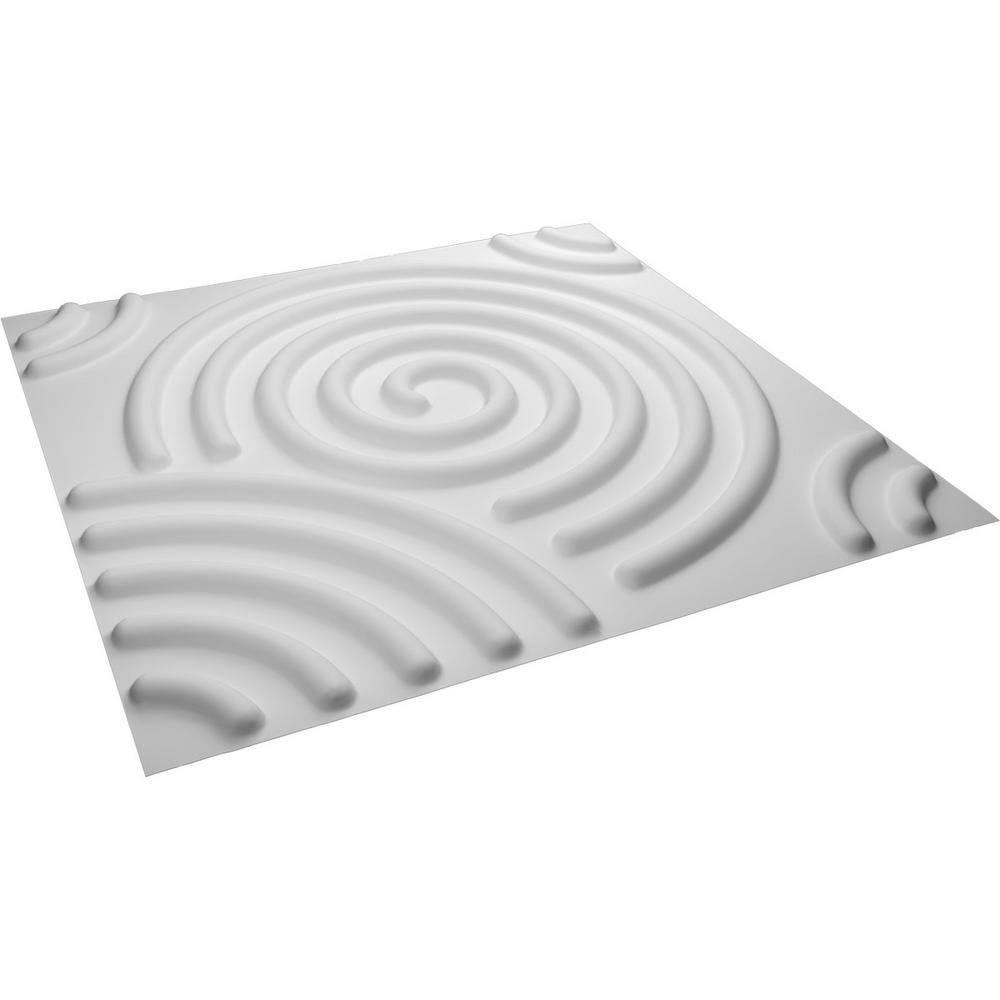 Ekena Millwork Spiral EnduraWall Decorative 3D Wall Panel (Set of 10)