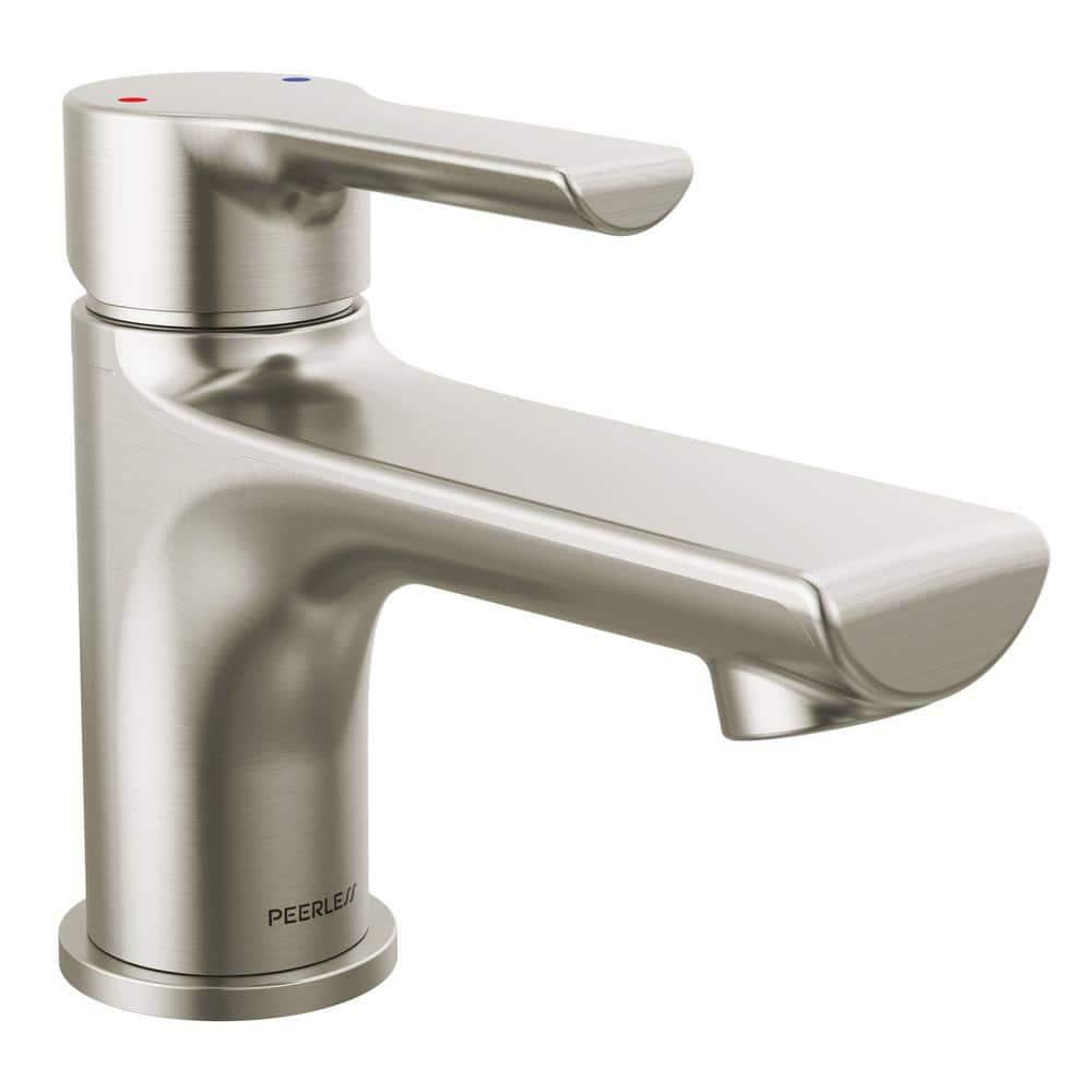 Single-Hole Single-handle Bathroom Faucet with Drain Assembly
