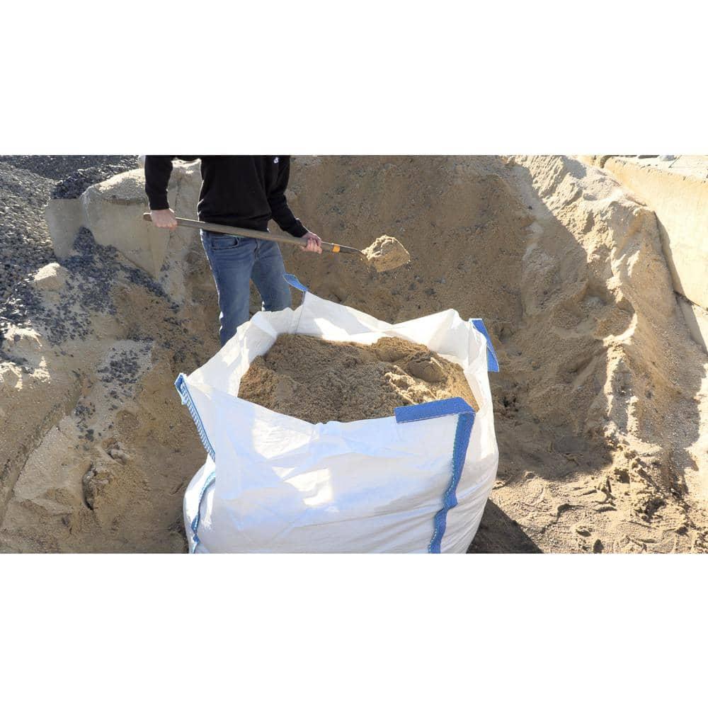 DURASACK® Builder's Bulk Bag with Flap Top, Heavy Duty, 35"L x 35"W x 40"H, 200 Gallon