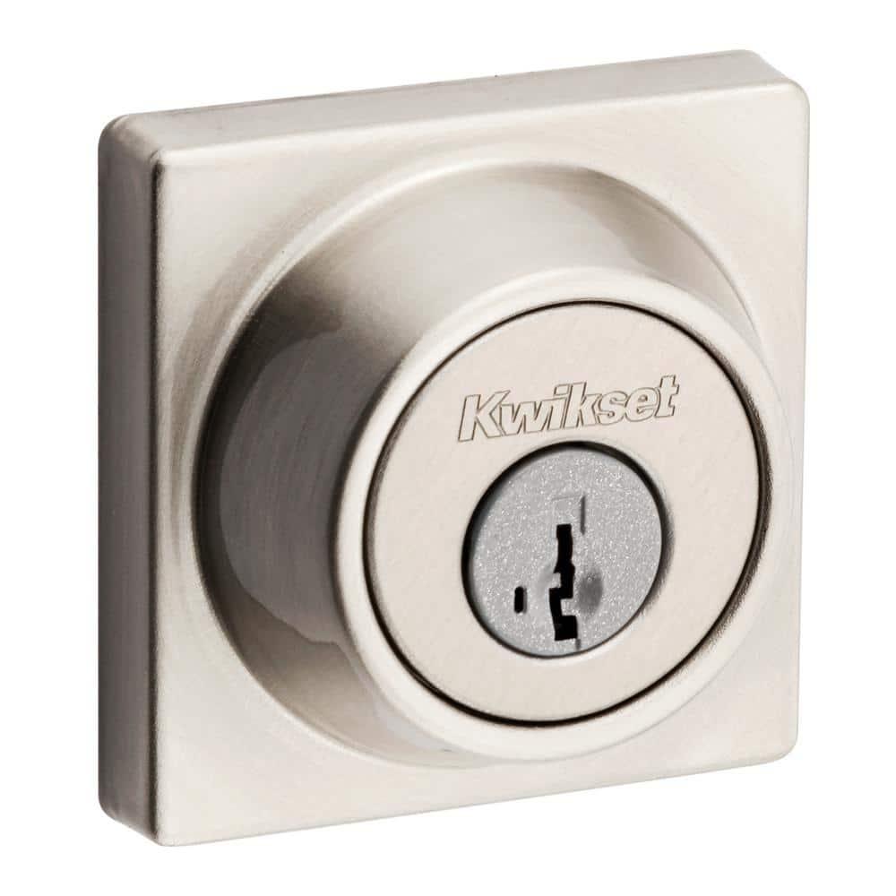 660 SQT 15 SMT RCAL RCS K3 Contemporary 1-Cyl Deadbolt - Satin Nickel