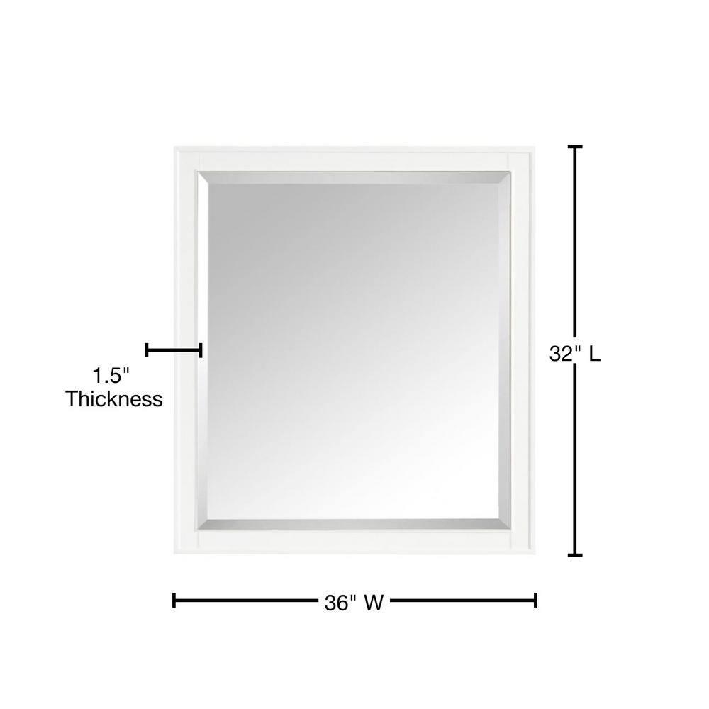Avanity Madison-M36 Madison 36" W X 32" H Contemporary Rectangular Framed Bathroom Wall
