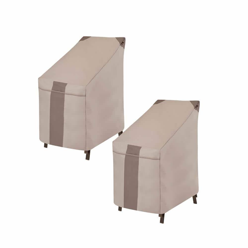 Modern Leisure Modern Leisure Monterey Patio Swivel Lounge Chair Cover, 2-Pack, 37.5"L x 39.25"W x 38.5"H, Beige (Set of 2)