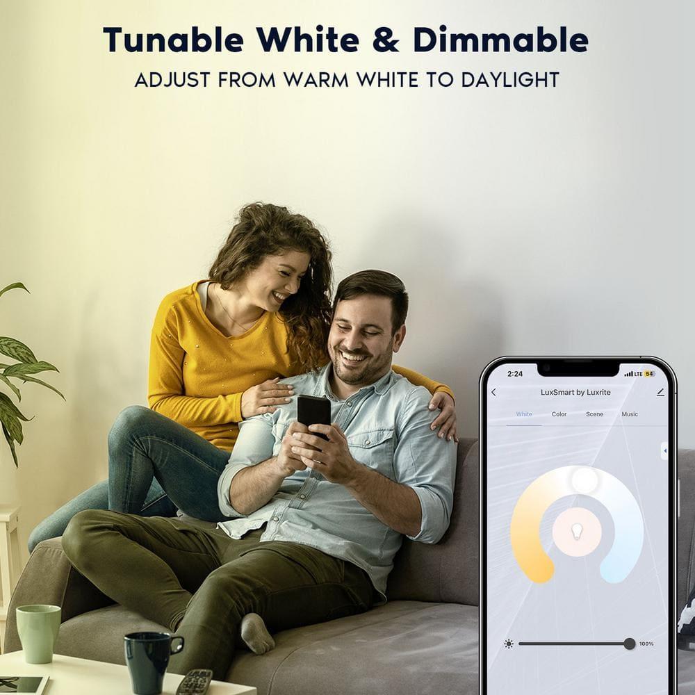5.05'' Tunable Color Temperature Air-Tight IC Rated LED Canless Recessed Lighting Kit