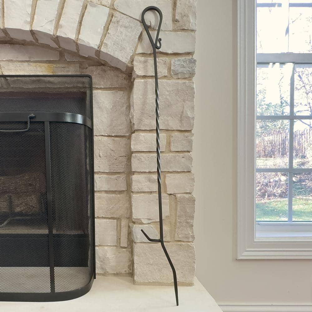 Pleasant Hearth FA080Z 40in. Steel Fireplace Poker