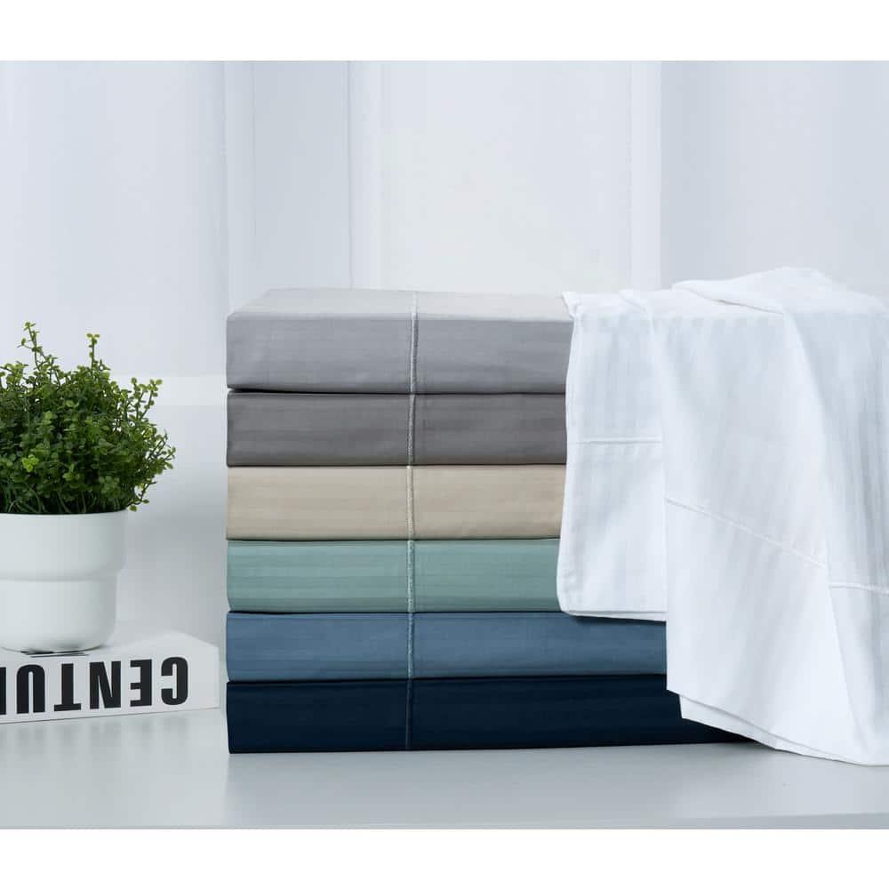 Kathy Ireland Home Kathy Ireland Heirloom 500 Thread Count 100% Long-Staple Cotton Sheet Set (4pc) & Reviews | Wayfair