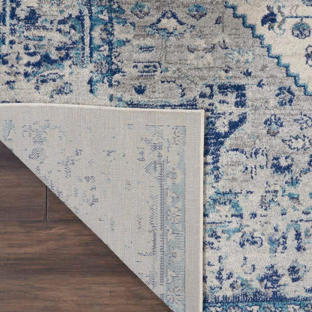 Nourison Tranquil Persian Indoor Rug Ivory Light Blue 2' x 4'