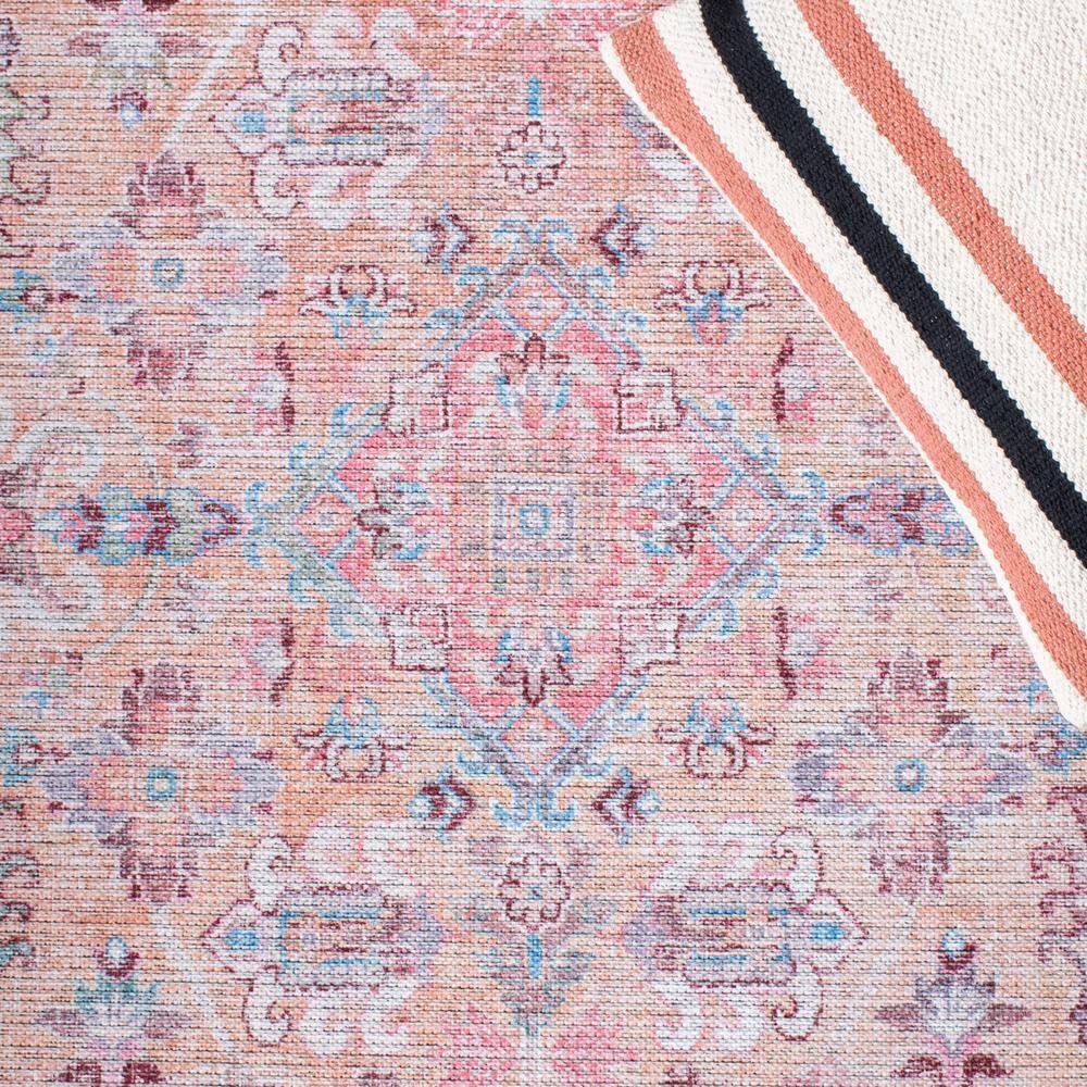 Serapi SEP515 Power Loomed Machine Washable Area Rug - Beige/Pink - 4'x6' - Safavieh.