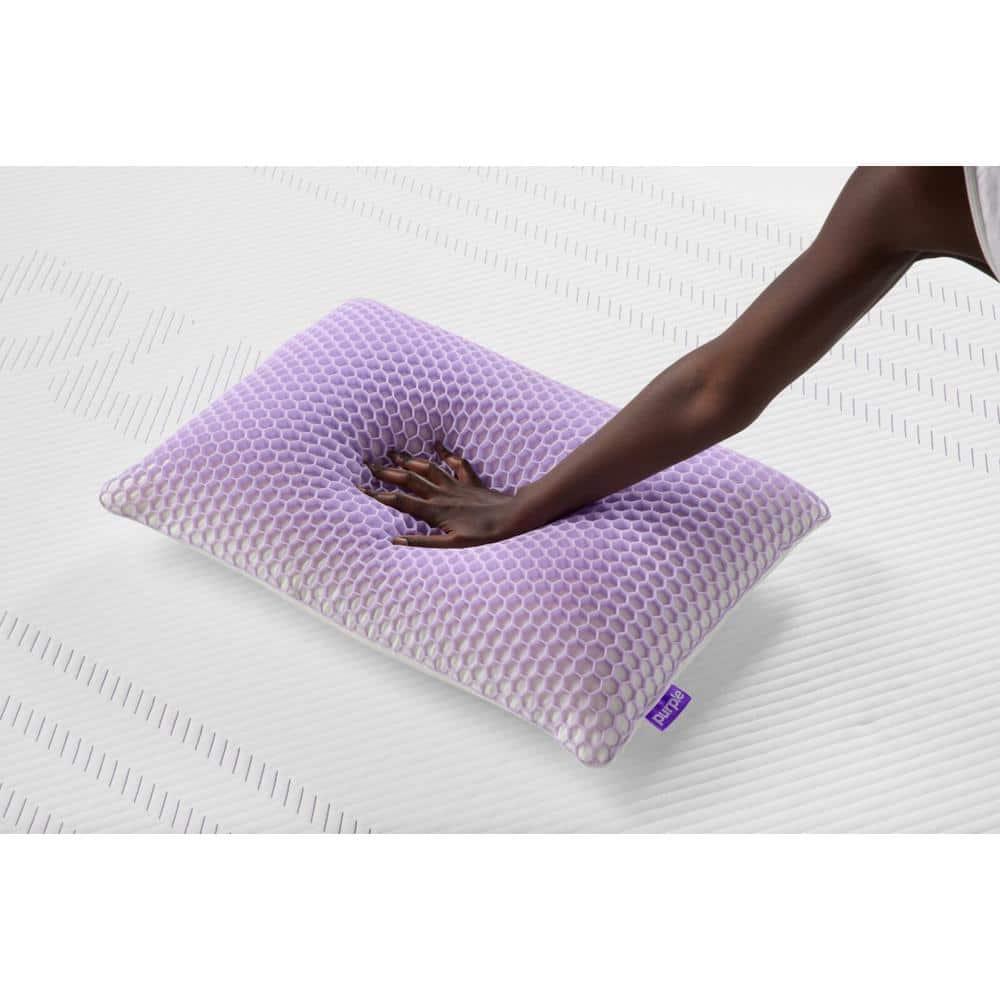 Purple Harmony Medium Standard Bed Pillow - Hypoallergenic