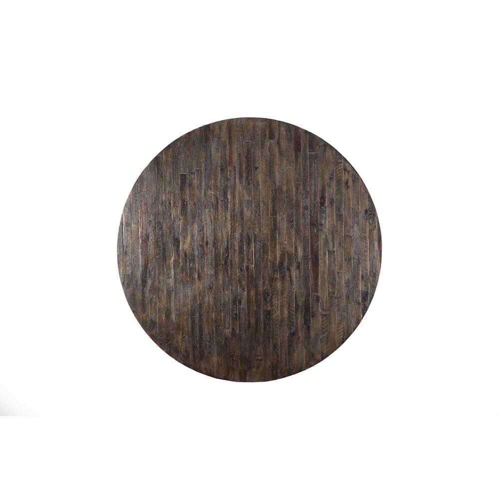 Bianca Round Solid Wood Dining Table