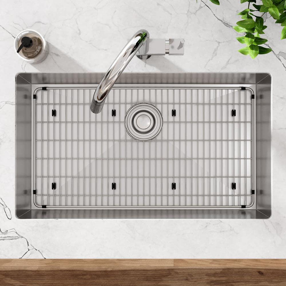 Elkay Crosstown Stainless Steel 26-3/8" x 14-3/8" x 1-1/4" Bottom Grid