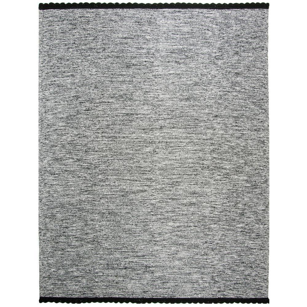 Montauk MTK615 Hand Woven Indoor Area Rug - Black - 8'x10' - Safavieh