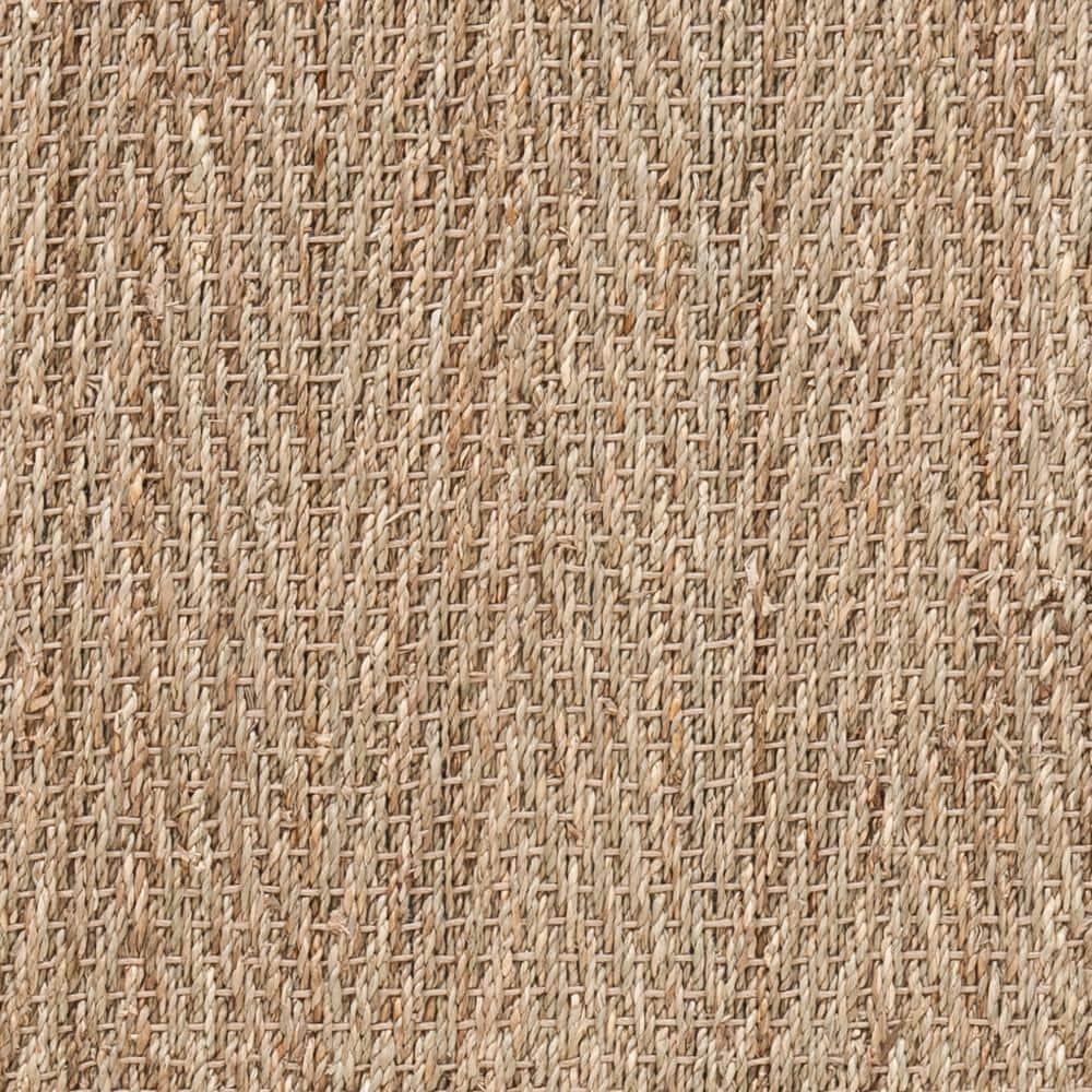 Natural Fiber Seagrass Solid Color Rug