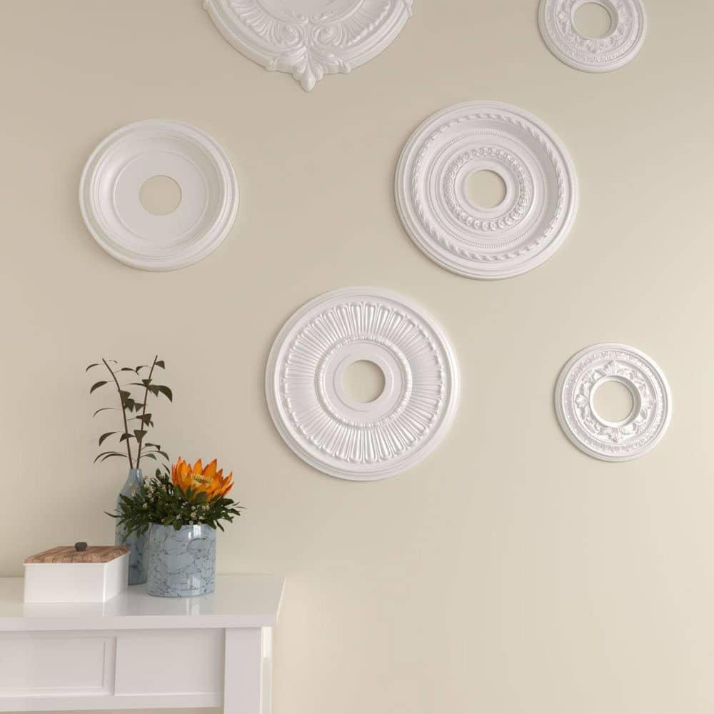 Ekena Millwork 16"OD x 3 5/8"ID x 3/4"P Melonie Ceiling Medallion (Fits Canopies up to 6 3/8")