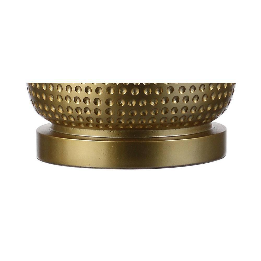 JONATHAN Y JYL1017A Sophia 30" Resin LED Table Lamp, Gold