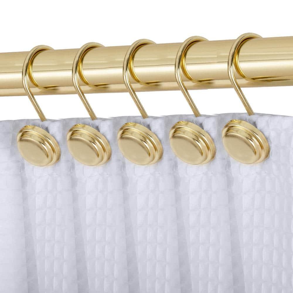 Utopia Alley Alley Steel Shower Curtain Hook (Set of 12)