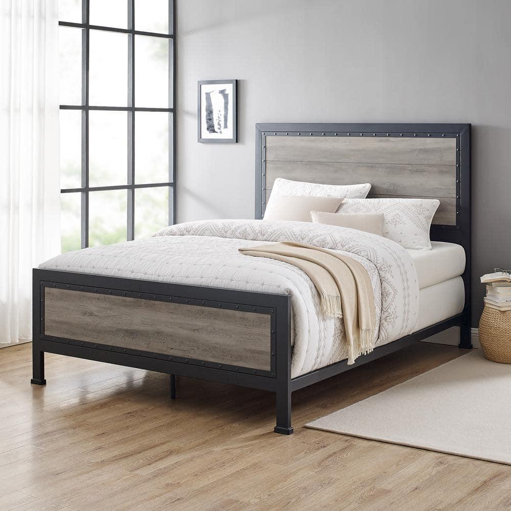 HumbleNest Countryside Modern Rustic Panel Bed