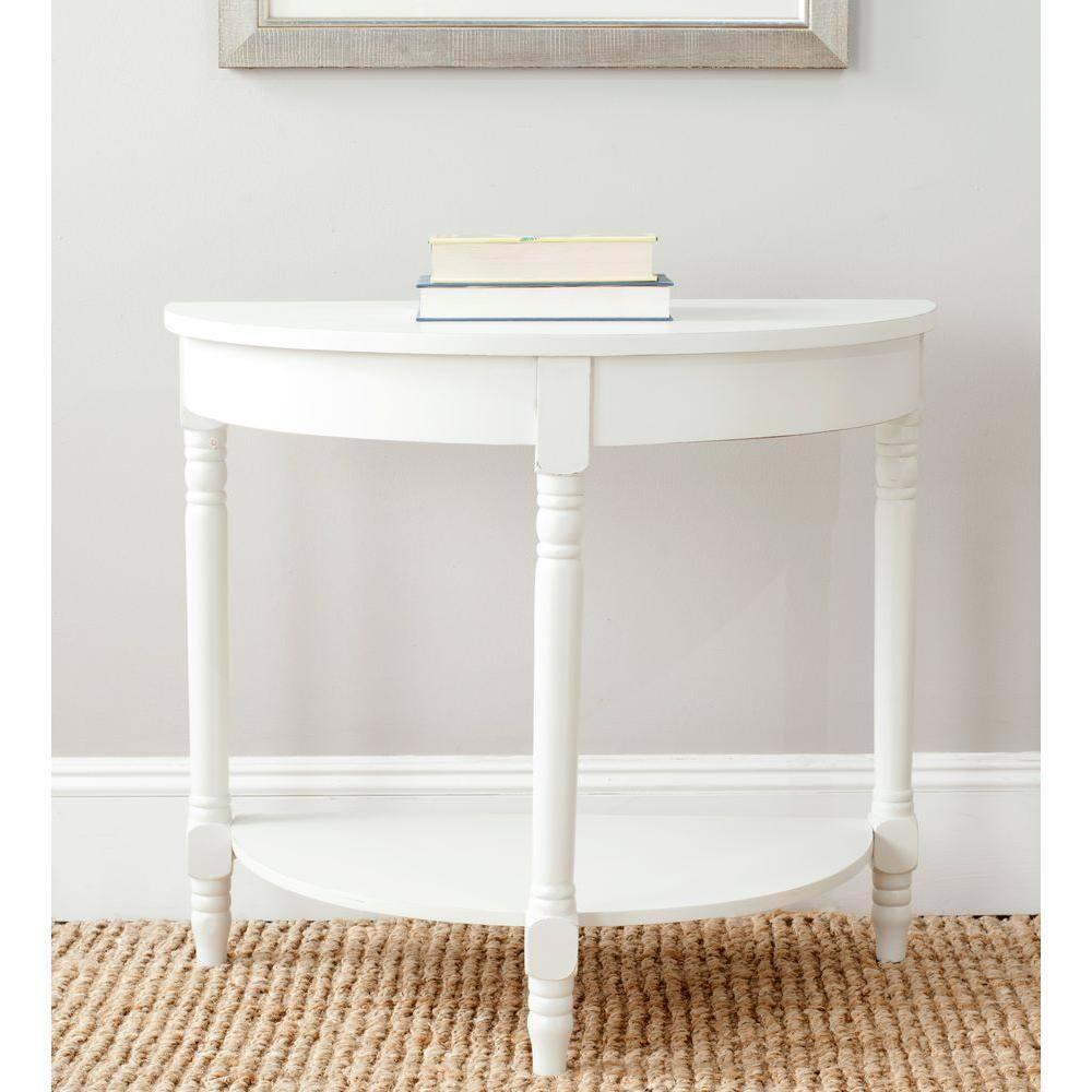 Randell Console - AMH6609A - Off-White - Safavieh Couture