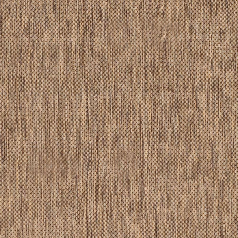 SAFAVIEH Courtyard Chase Oriental Indoor/Outdoor Area Rug, Dark Beige/Beige, 2'7" x 5'