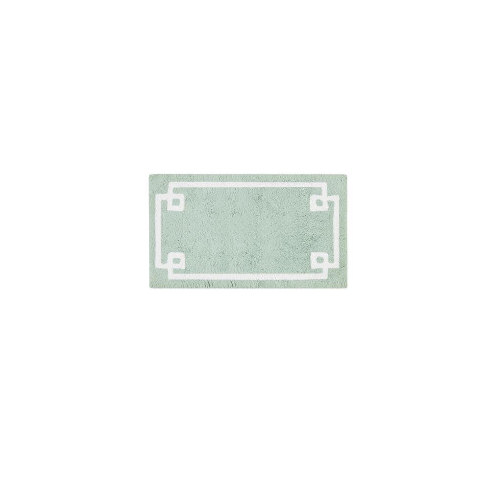 Madison Park 100% Cotton Tufted Bath Rug with Non-Slip Backing