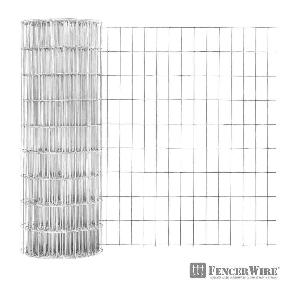 Fencer Wire Fencer Wire 12.5 Gauge Galvanized Welded Fence Wire Roll with Mesh , Multiple Options