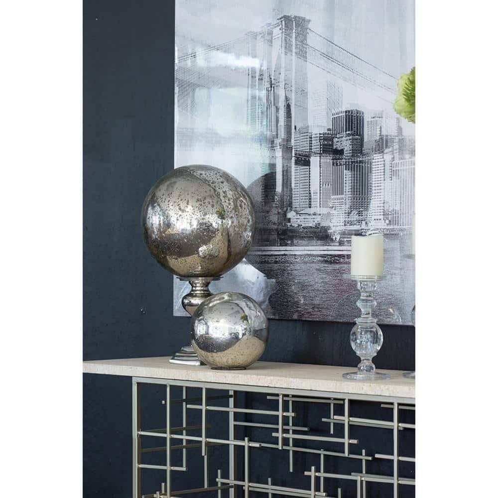 A&B Home Glass Spheres, Set of 2