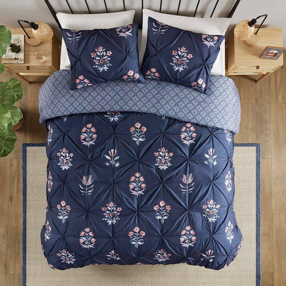 Madison Park Marfa 3 Piece Pintuck Duvet Cover Set | Wayfair