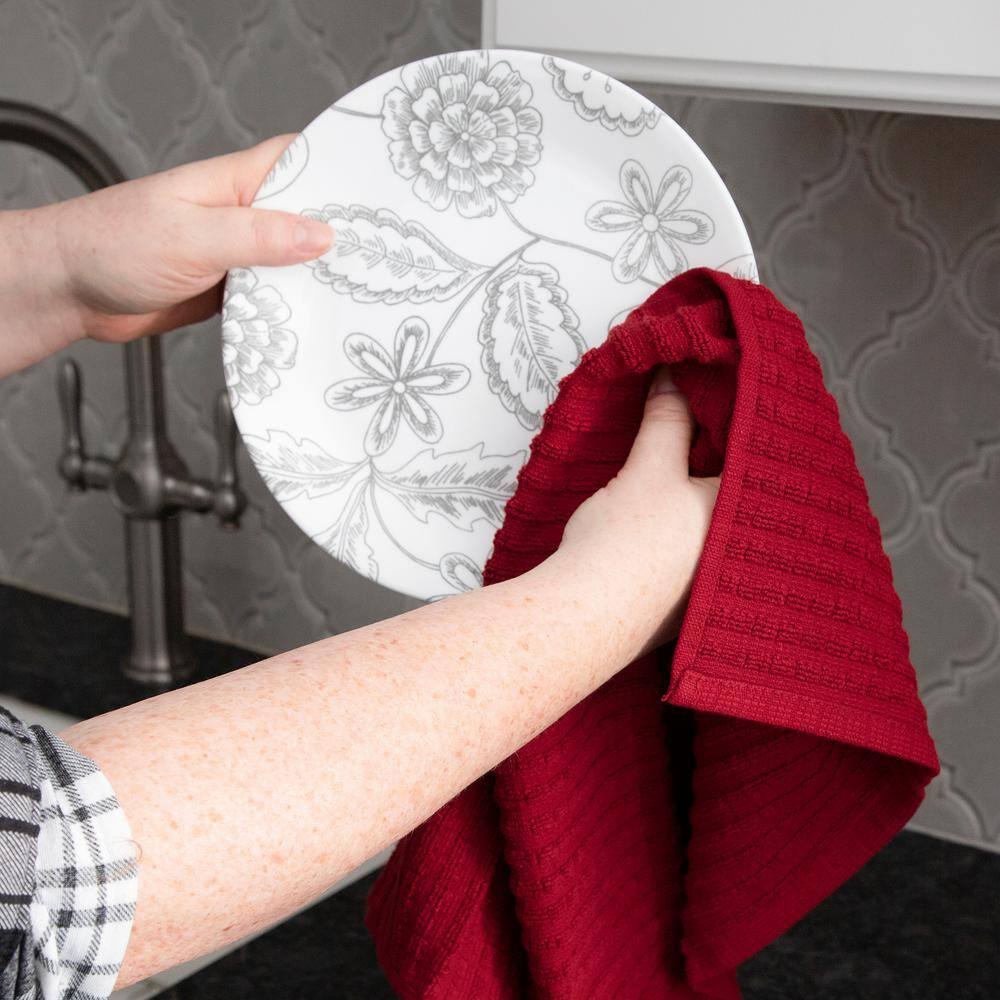 RITZ Cotton Waffle Tea Towel Kitchen Towel