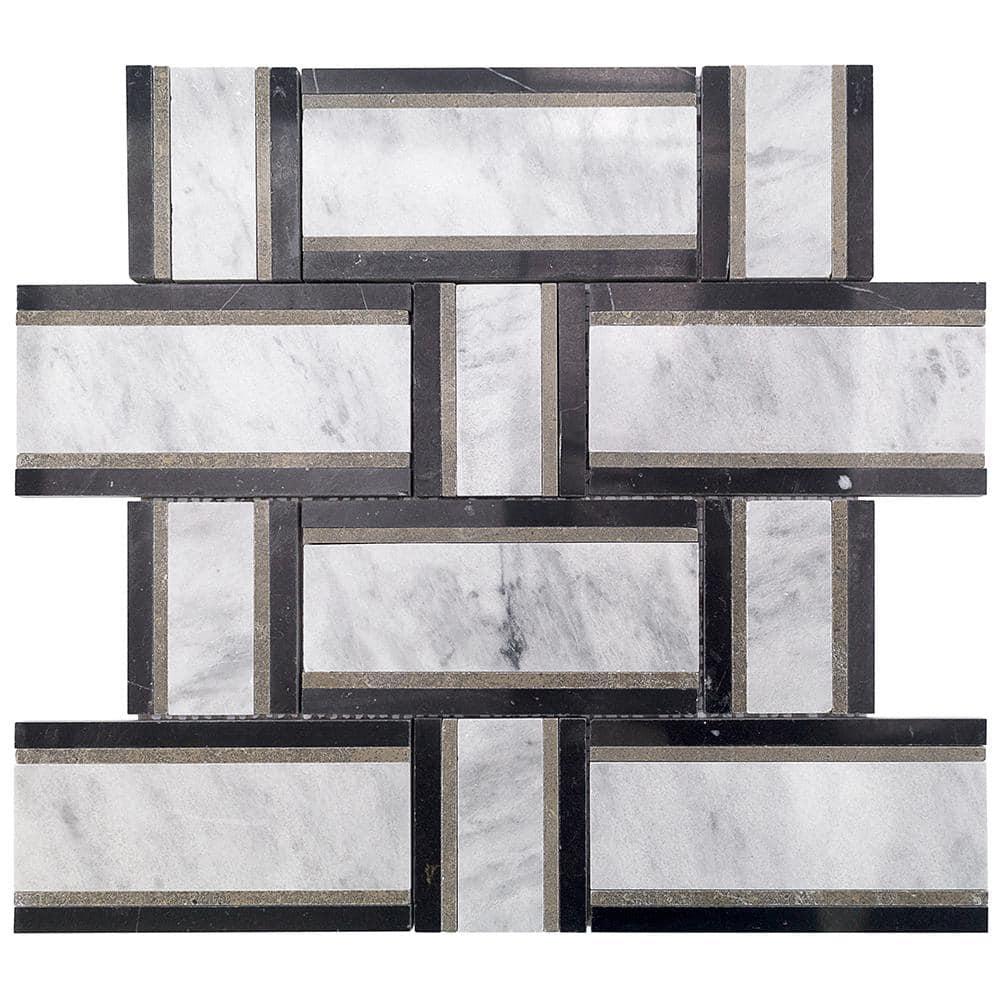 Mingle Natural Stone Mosaic Sheet Wall & Floor Tile