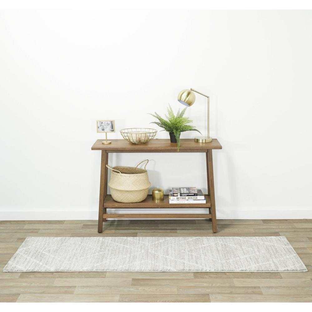 7'10"x10' Sienna Transitional Geometric Rug Taupe: 7x10 Area Rug, Indoor, Low Pile, Stain-Repellent - Balta Rugs