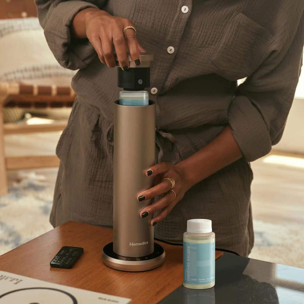 Homedics SereneScent Maldives Escape Essential Oil Blend, for Diffusers and Humidifiers