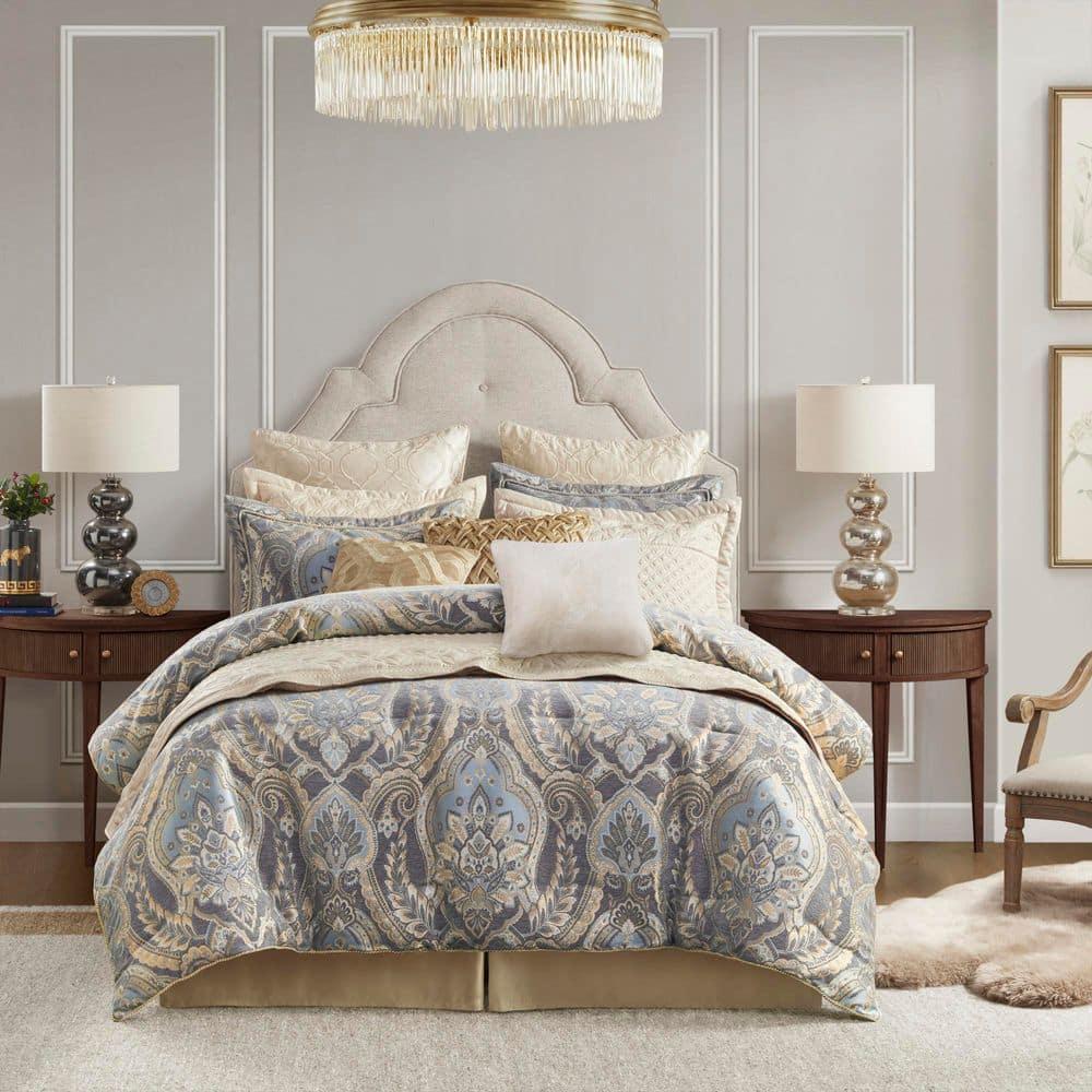 Croscill Croscill Julius 4 Piece Chenille Jacquard Comforter Set